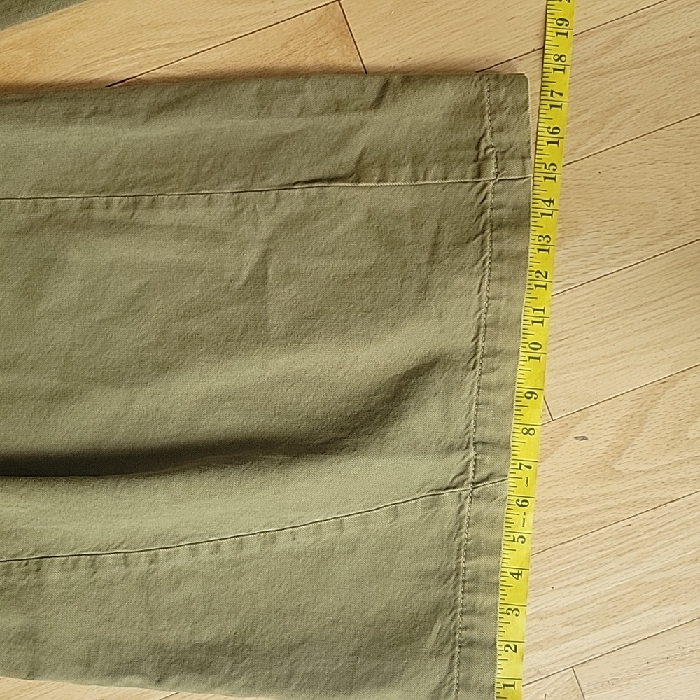 Free People We The Free Equinox Exaggerated Wide Leg Trouser In Olive - Picture 15 of 15
